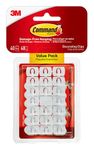 Command Small Decorating Clips, White, 40-Clips, 48-Strips, Decorate Damage-Free