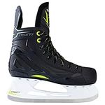 TronX Stryker 2.0 Senior Adult Teen Junior Kids Ice Hockey Skates Skate Size 9 (Shoe Size 10)