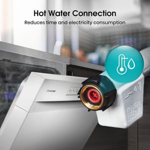 Hisense Freestanding Dishwasher – White