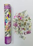 Selibration 2 Pcs Multicolour 12 Inches Currency Notes Party Popper For Weddings, New Year Party, Christmas decor, Birthday Parties and Engagement Celebrations