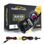 Audio Wheels Fisheye Lens AHD 1080P Car Reverse Camera | Backup Camera with AHD/CVBS Switch Functionality - 170° Wide Angle, Night Vision - Compatible with Car Android Monitors | 1-Year Warranty