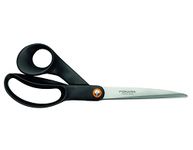 Fiskars Universal Scissors, Total Length: 24 cm, Steel/Synthetic Material, Functional Form, Black, 1019198