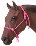 Tough 1 Poly Rope Tied Halter, Pink