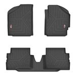 GFX Rubber Car Floor Mats (After-Market) Premium Life Long Foot Mats Compatible with Tigor 2016-2019, (2020) Onwards, Black