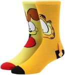 Bioworld Garfield & Odie Women's Crew Socks