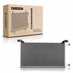 A-Premium Air Conditioning A/C Condenser Compatible with Cadillac Escalade ESV & Chevrolet Silverado 1500/2500/3500, Suburban 1500/2500/3500, Tahoe & Hummer H1, H2 & More, Replace# 20913751, 25967385