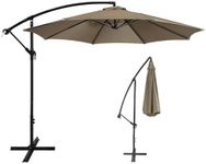 Yardlab 10FT Offset Patio Umbrella 