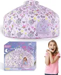 Skywin- Inflatable Tent for Kids Large Princess with Door Playhouse for Kids - Inflatable Air Tent for Kids, Inflatable Fort Sets Up and Stores Away in Seconds (Fan NOT Included) (with Door)