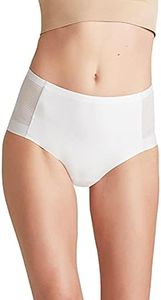 Yummie Women's Non-Shaping Bonded Brief with Mesh, Blue Blush, Small