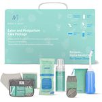 Mama & Wish Postpartum Recovery Kit - Includes Peri Bottle, Comfy Garments & Essentials for Women After Birth