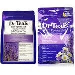 Dr Teal's lavender epsom salts 1.36 kg | Dr Teal's Melatonin Sleep Soak Pure Epsom Salt 1.36 kg (Pack of 1)