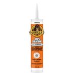 Gorilla White 100 Percent Silicone Sealant Caulk, All Purpose, Waterproof, 10oz/295ml Cartridge, White, (Pack of 1)