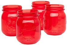 Aladdin Classic Mason Cups 16oz, Cherry Tomato (Pack of 4)