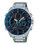 CASIO EDIFICE ECB-900YDB-1BJF [Digital-to-Analog Combination Chronograph Model Bluetooth Bezel IP/Stainless Steel Band Blue], Blue, Digital-to-analog