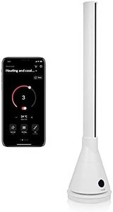 Princess 2-in-1 Smart Tower Fan Heater and Cooler, Bladeless, Smart Control and Free App, Compatible with Alexa, 4 Heat Settings, Oscillating