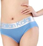 CAILAN KALAI Women's Grey Hipster Panty (S, Blue)