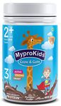 Mypro Sport Nutrition Protein Drink Powder Mypro Kids Grow And Gain (3 Benefits Active+ Strong+Smart For Kids) Drink Supplement Powder for Growing Children- 400 Gm