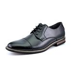 Bruno Marc Mens Oxfords Shoes Men's Lace-ups Formal Dress Shoes for Men in Smart Cacual Shoes for Walking,Prince-6,Black,14 UK /15 US