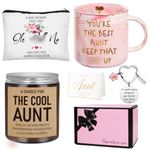 Auntie Gift Ideas, Gifts for Aunt, Aunt Gifts - Best Aunt Ever Gifts - Aunt Birthday Gift - Aunt Gifts from Niece, Nephew, Aunt Christmas Gifts - Gifts for New Aunt, To Be Aunt - Favorite Auntie Mug