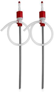 2 PK TERAPUMP TRTI901 BPA-Free Extra Heavy Duty Siphon Drum Pump for 15 30 55 Gallon Drum Pump