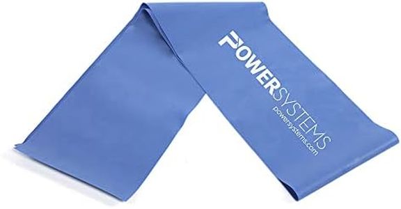Power Systems Flat Band, Bulk Resistance Band, Level: Heavy, Light Blue, 50 Yards x 6 Inches (84776)