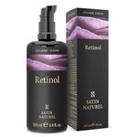 100ml Retinol Serum for Face Enhanced with Hyaluronic Acid Niacinamide & Salicylic Acid Serum - Anti Wrinkle & Acne Treatment Skincare against Blemishes - Face Serum for Women by Satin Naturel