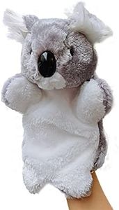 Tiny Heart Koala Plush Hand Puppet, about 10.62inch Koala Plush Animal Hand Puppet Plush Toy, Birthday Children's Parent-Child Interactive Early Education Toys, Christmas, Cute Role-Playing