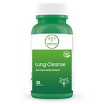 Vedicura Lung Cleanse: Herbal Respiratory Support Supplement - Natural Aid for Smokers & Urban Residents - With Vashaka, Tulsi, Mulethi - 30 Capsules - Pack of 1