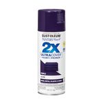 Rust-Oleum 249097 Painter's Touch Acrylic Spray Paint for Plastic, Wood, Metal (Gloss Purple - 340 Grams)