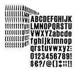 810 Pieces 10 Sheets Letter Sticker