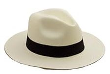 Tumia - Fedora Panama Hat - White w