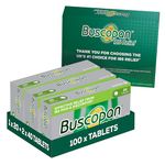 Buscopan IBS Relief Targets The Source of IBS Pain and Cramps, Starts to Work in 15 Minutes, 100 Tablets, Relief from IBS Pain & Discomfort, 100 Count