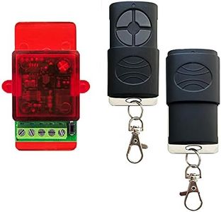 Kit apriporta automatico con 2 telecomandi per elettroserratura - serratura elettrica a 12-24Vca - si collega direttamente al pulsante di apertura senza necessità di alimentazione