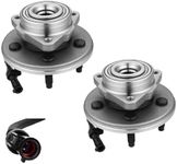 PM Auto Front Wheel Hub Bearings Assembly Replacement for 2002-2005 Ford Explorer, Wheel Bearing Hubs Pair of 2