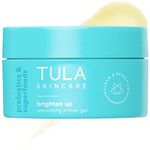 TULA Probiotic Skin Care Brighten Up Smoothing Primer Gel | Silicone-Free, Non-Comedogenic Face Primer Grips Makeup, Infused with Yuzu and Willowherb | 1.41 fl. oz.