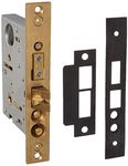 Baldwin 6001.LLS Left Handed Lever Strength Entrance and Apartment Mortise Lock, Oil Rubbed Bronze