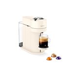 Nespresso Vertuo Next Single Serve Coffee and Espresso Machine by Breville, White and Chrome