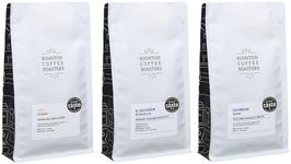 Rounton Coffee Roasters | COFFEE SELECTION GIFT SET | 3 x Great Taste Award Winning Coffees | Medium Roast | Coffee Beans Gift Set | Fresh Roasted Coffee | Sample Gift Pack | Roasted in Yorkshire