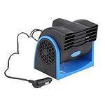 car air conditioner + Car Fan, Portable Mini Electric Adjustable Cooling 12V Silent Air Fan with Cigarette Lighter Plug for Truck RV SUV ATV