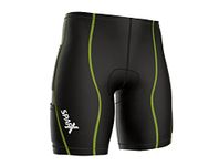 Sparx Energy Compression Triathlon Short Tri Cycling Short Bike Swim Run 7060 (2XL, Black/neon Green)