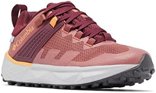 Columbia Women's Facet 75 Outdry Hiking Shoes, Beetroot/Sundance, US 10