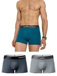 Modern Crew Premium Micromodal Short Trunks for Men | Ultrasoft and Breathable Underwear ( Pack of 3 )