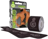 Green Drop Kinesiology Tape – Breathable, Patented, Natural Relief-Herb-Infused Support, HSA/FSA Approved - 20 Precut Strips, 20 Count