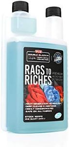 P & S PROFESSIONAL DETAIL PRODUCTS - Rags to Riches - Premium Microfiber Detergent, Deep Cleans and Restores, Safe on All Fabrics, Highly Concentrated, Next Generation Cleaning Technology (1 Quart)