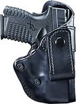 BLACKHAWK Leather Inside-the-Pants Black Holster, Size 18, Right Hand, (S&W MP 9/40 4-inch)