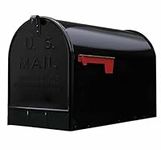 Jumbo Post Mount Mailbox Galvanized