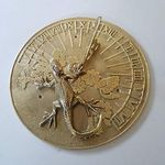 garden ornaments and accessories Round Extra Large Flora & Fauna Lizard Brass Sundial Plain 280mm