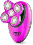 Pop Sonic Shaver for Women (Purple) - 5 Head Women's Electric Shaver - 360 Degree Flawless Hair Remover for Women w/Battery, USB Charging Cord, Cleaning Brush & Manual | Waterproof Trimmer for Women