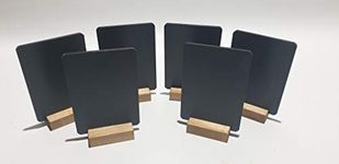 A6 X 12 Yes Twelve!! Chalkboard Blackboard Pub -Table Top - Plus A Free Liquid Chalk Pen