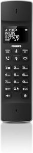 PHILIPS Linea M4501B/01 Cordless Phone Single - 1'6" Display - Phone Book - Call Number Detection - Long Range - Black